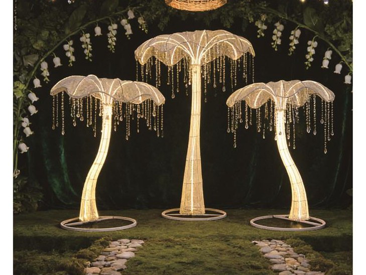 Crystal Parasol Tree Trio