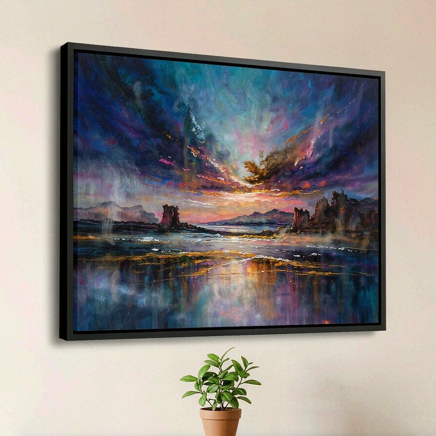 Framed Floating Canvases