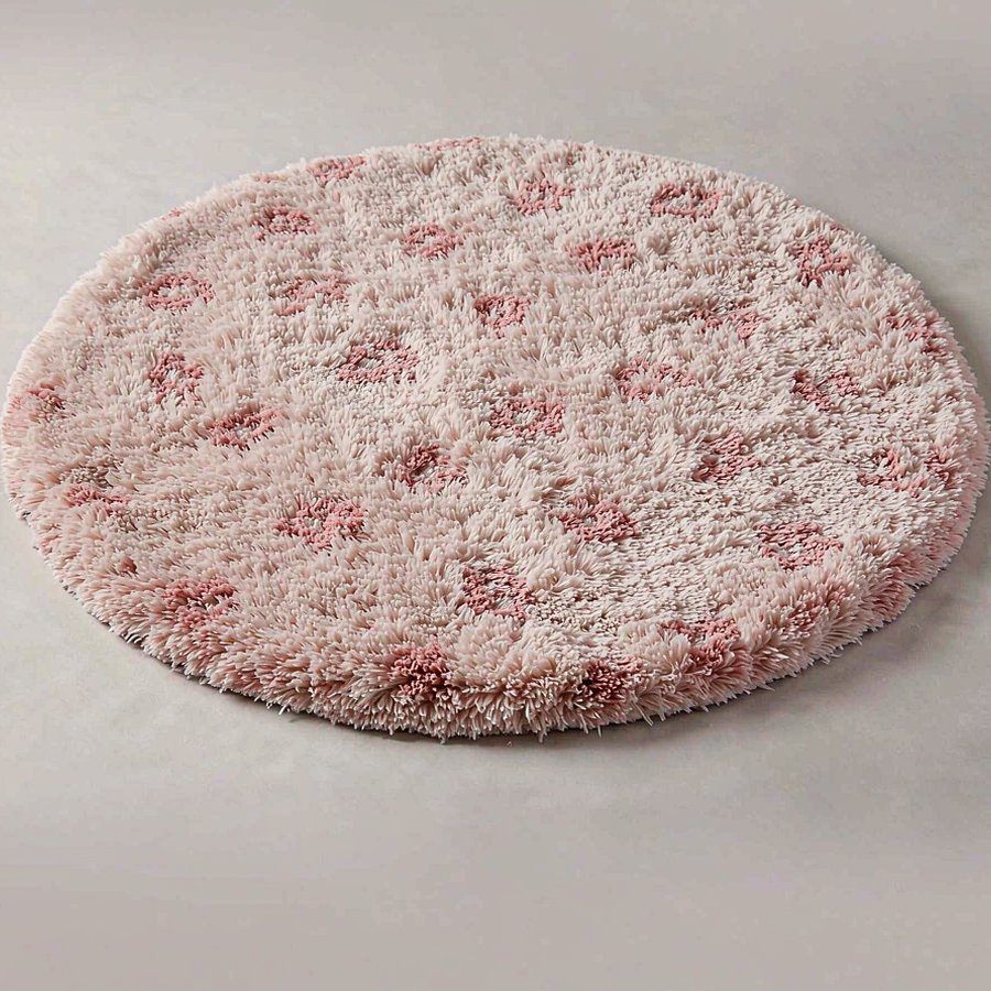Round Flannel Mats