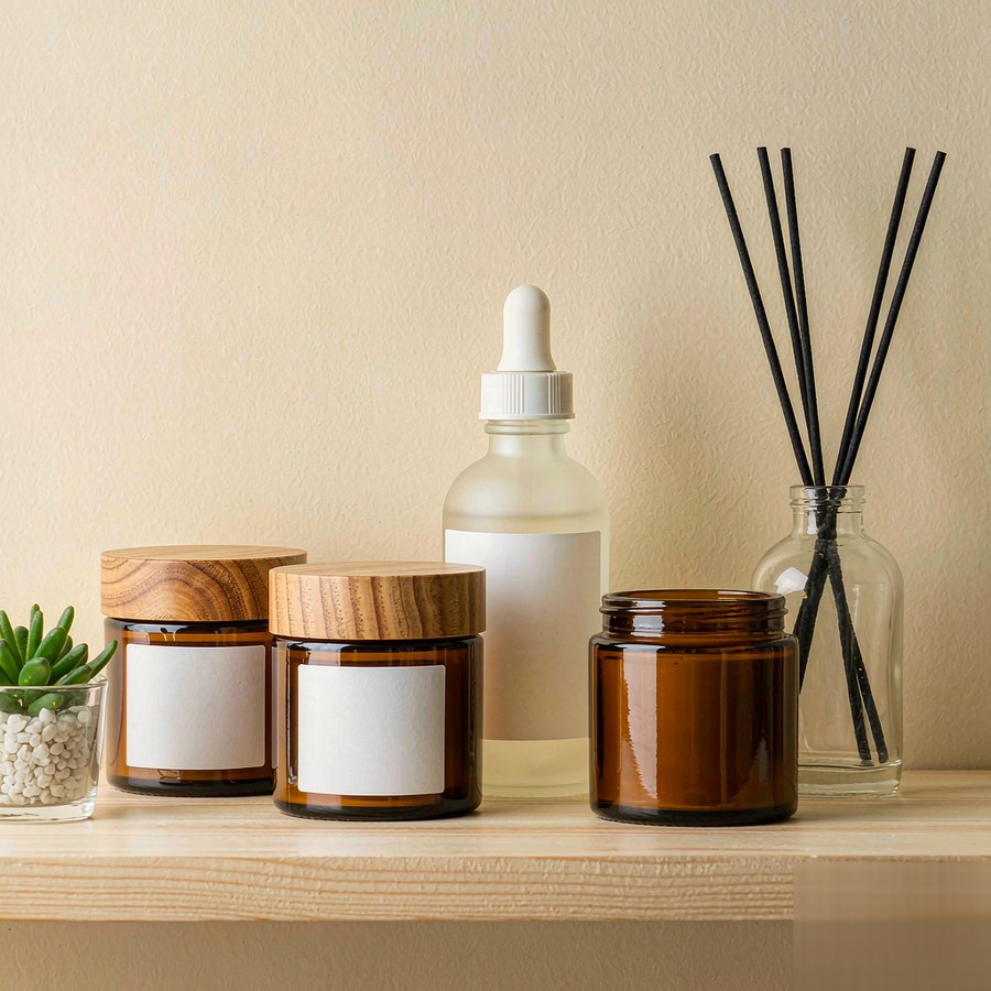 Glass Jars & Bottles