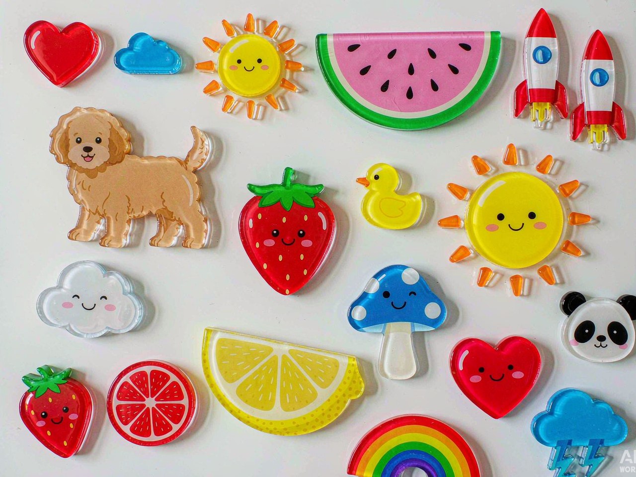 Acrylic Fridge Magnets